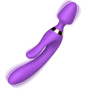 Masażer różdżka wibrator królik 9 trybów 23 cm sex